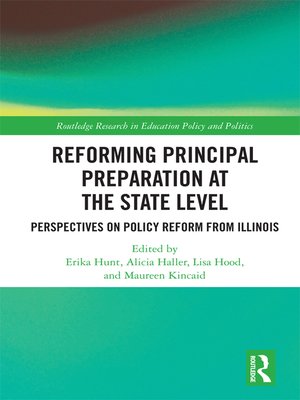 cover image of Reforming Principal Preparation at the State Level